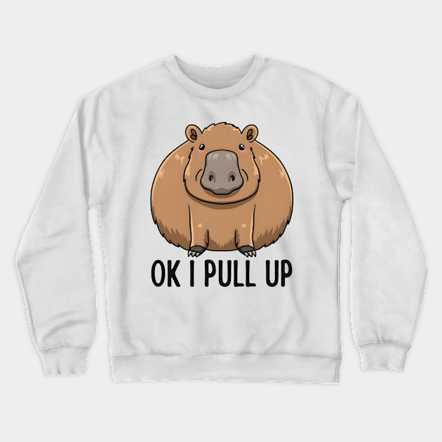 Capybara Lovers Crewneck Sweatshirt by Noshiyn